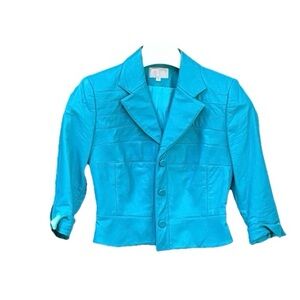 Alberto Makali Teal Jacket